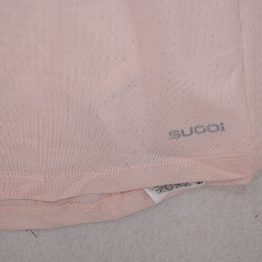 NEW Sugoi Women's Large Prism Short Sleeve Shirt Wicking Light Weight Pink - Picture 7 of 8